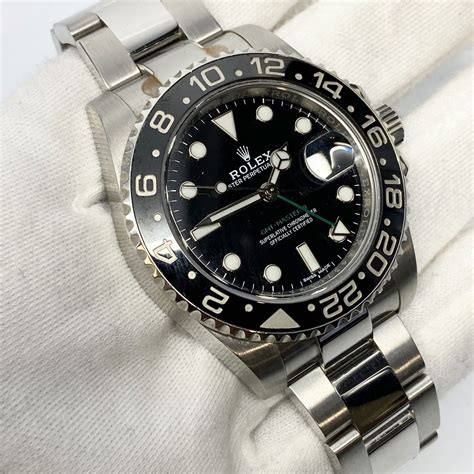 rolex gmt master 2 ghiera nera|rolex gmt master 2 adjustment.